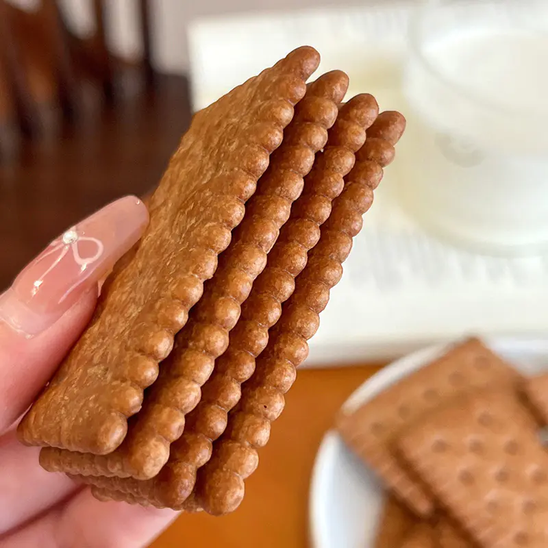 Biscuiți cu lapte cu aromă de ciocolată cu lapte