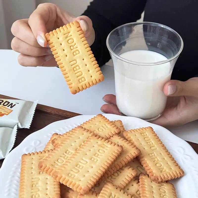 Biscuiți cu aromă de brânză de ou cu DHA bogat în proteine
