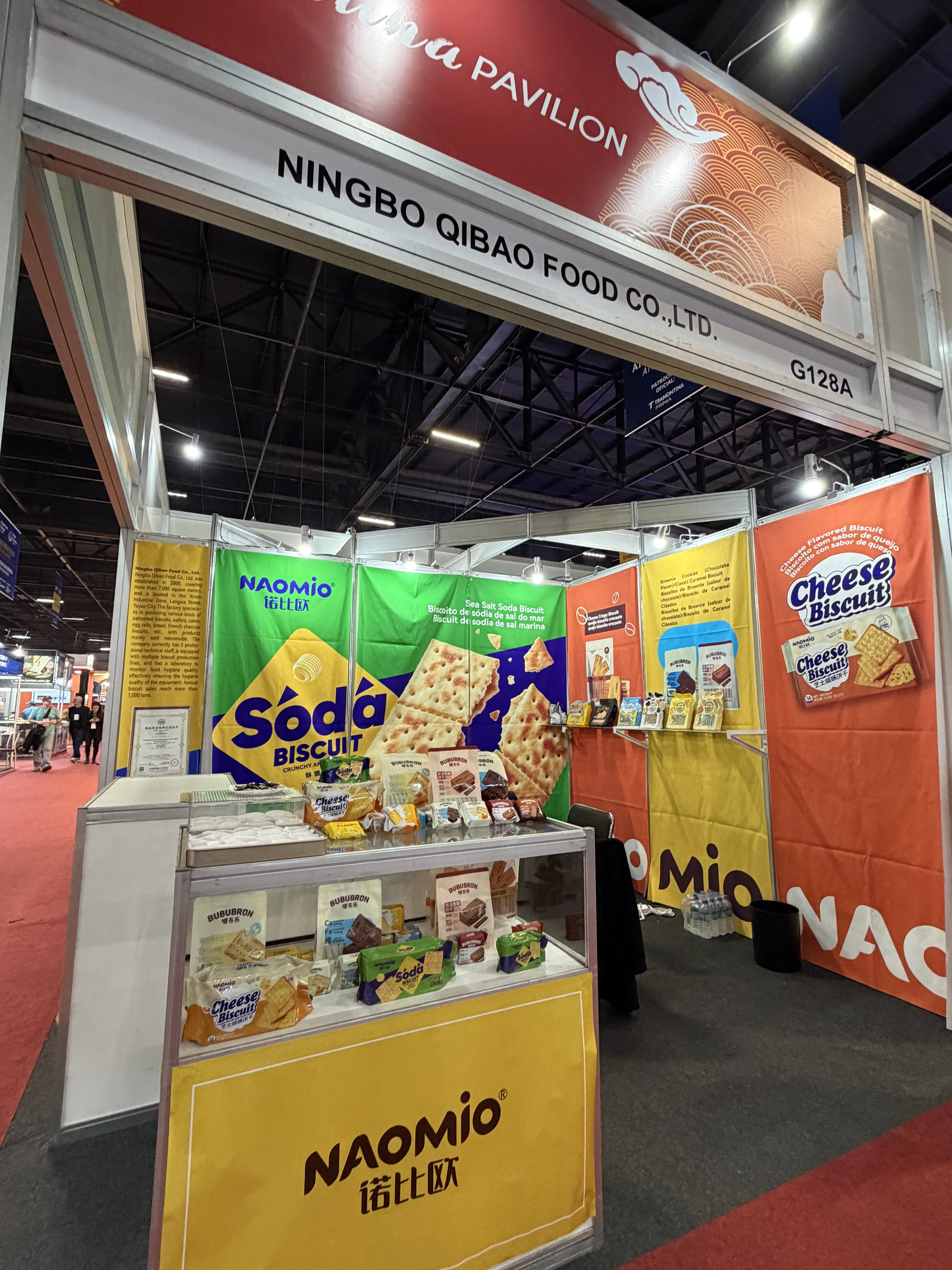 Ningbo Qibao Food Co., Ltd. prezintă produse alimentare inovatoare și de înaltă calitate la Fispal Food Service